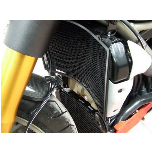 Grille protection radiateur R&G Racing Ducati Streetfighter 1098 08-13 (eau-huile) 
