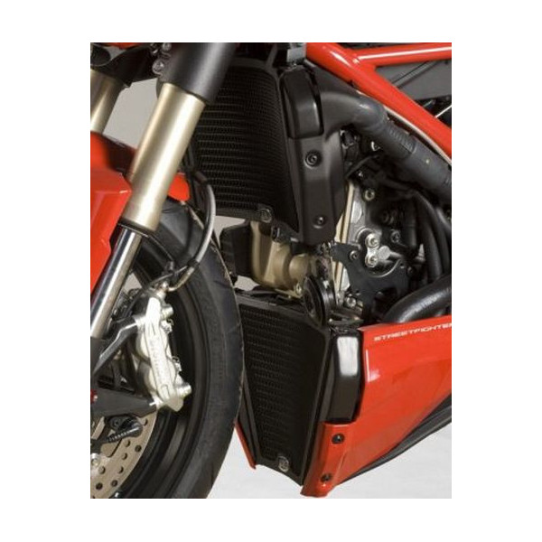 Grille protection radiateur R&G Racing Ducati Streetfighter 848 12-15 (eau-huile) 