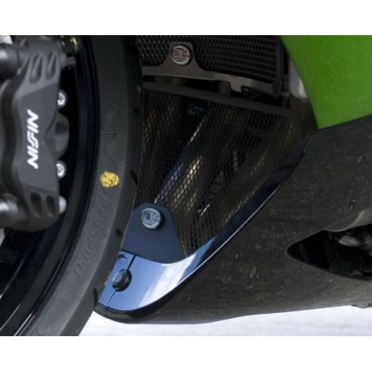 Grille protection radiateur R&G Racing Kawasaki ZZR 1400 06-16 (collecteur) 