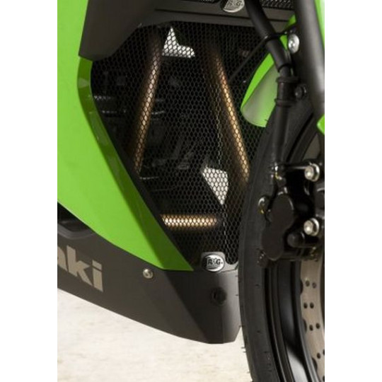 Grille protection radiateur R&G Racing Kawasaki NINJA 300 12-17 (collecteur) 