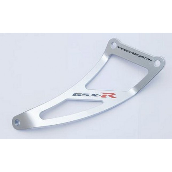 Pattes de fixation de silencieux R&G Racing - Suzuki GSXR 1000 01-04 (argent)