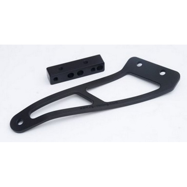 Pattes de fixation de silencieux R&G Racing - Yamaha R6 03-05 (noir)