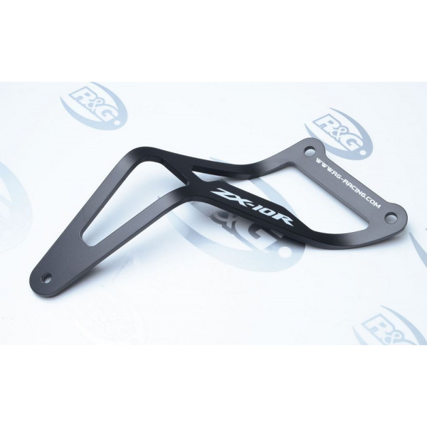 Pattes de fixation de silencieux R&G Racing - Kawasaki ZX10R 08-10 (noir)