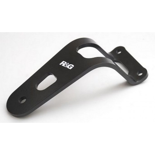 Pattes de fixation de silencieux R&G Racing - Yamaha FZ8 et Fazer 8 10-16 (noir)