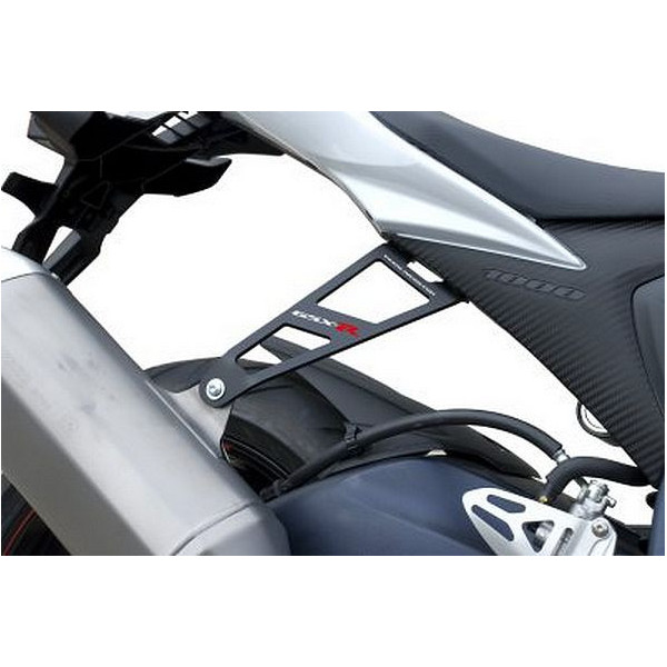 Pattes de fixation de silencieux R&G Racing - Suzuki GSXR 1000 12-16 (noir)