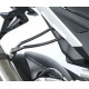Pattes de fixation de silencieux R&G Racing - Aprilia RSV4 Factory 09-14 (noir)