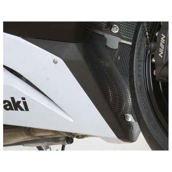 Grille protection radiateur R&G Racing Kawasaki ZX6R 13-17(collecteur) 