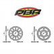 Couronne 520 PBR Kawasaki Z 900 17-20 - 41 dents