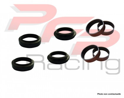 Paire De Joints D'huile De Fourche 37x50x11 Pour Kawasaki ER5 500 (1997-2005) - BCR Neufs