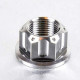 Ecrou de roue avant Pro-Bolt Triumph Street Triple 675 07-16 Inox - Ecrou Arriè