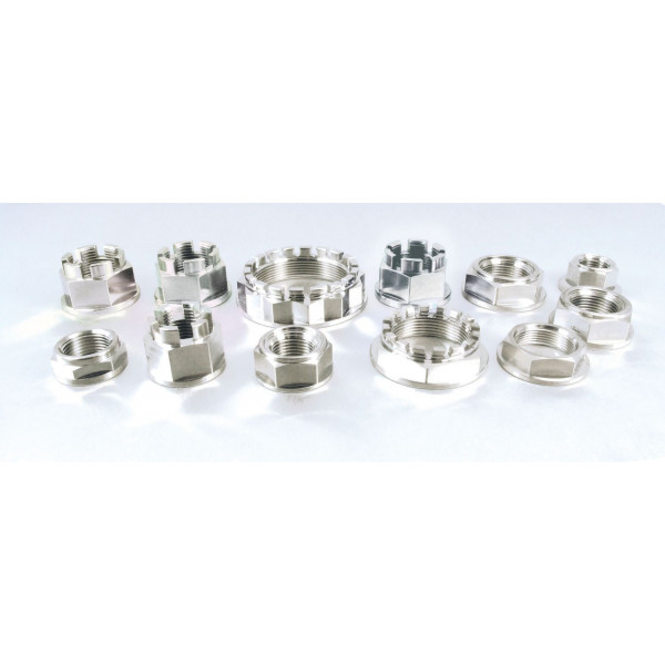 Ecrou de roue arrière Pro-Bolt Yamaha FZ1 01-10 Inox