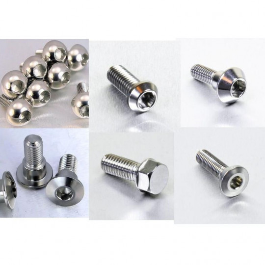 Vis de disques de frein avant Pro-Bolt - Suzuki GSXR 1000 09-16 Inox