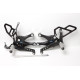 Commandes reculées PP Tuning Triumph 675 et Daytona 675 675 et R 06-12 standard