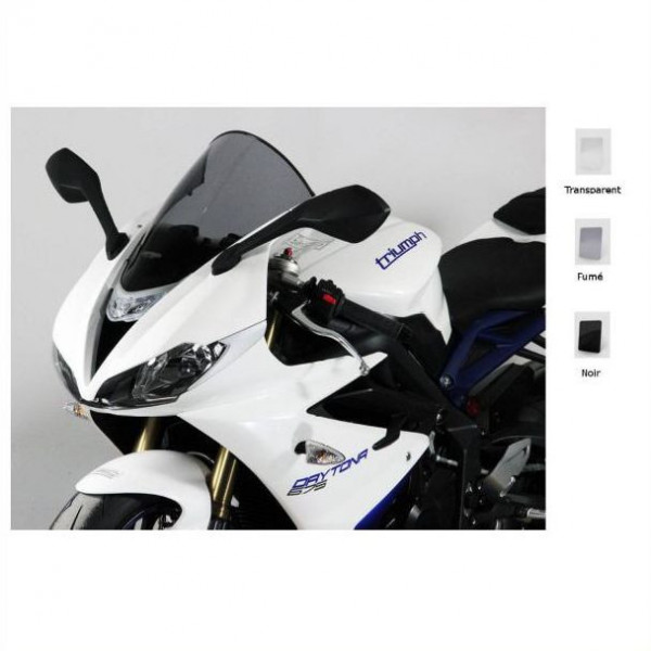 Bulle Racing Triumph Daytona 675 13-16 Noire 