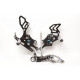 Commandes reculées PP Tuning Yamaha FZ8 10-15 standard et inversées 
