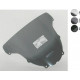 Bulle MRA moto type origine - Kawasaki ZX6R-RR-ZX636 03-04