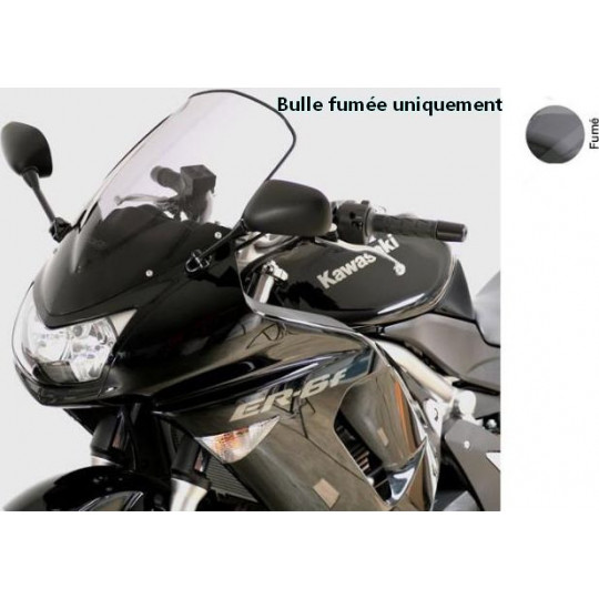 Bulle MRA type racing - Kawasaki ER6 F 06-08 Bulle fumée uniquement