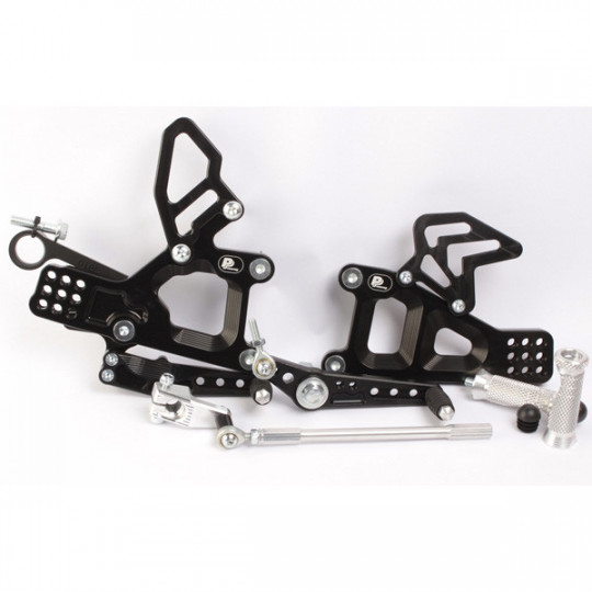 Commandes reculées en inversées PP Tuning Triumph Street Triple 765 RS-RS 17-22