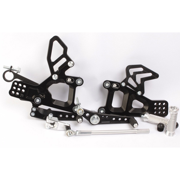 Commandes reculées en inversées PP Tuning Triumph Street Triple 765 RS-RS 17-22