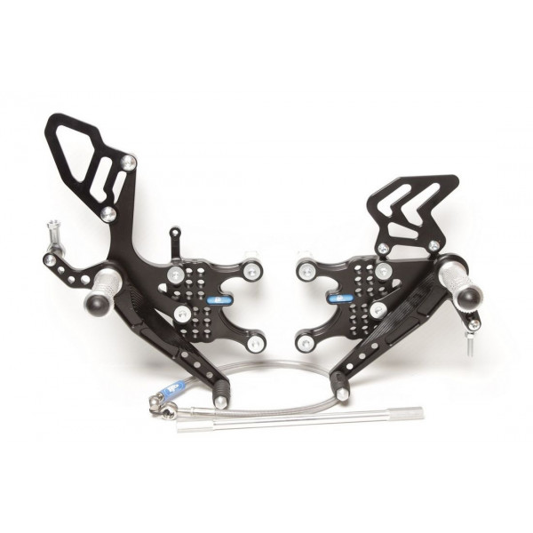 Commandes reculées PP Tuning Kawasaki ZX10R 08-10