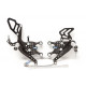 Commandes reculées PP Tuning Kawasaki ZX10R 08-10