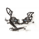 Commandes reculées PP Tuning Suzuki GSXR 750 11-16