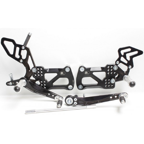 Commandes reculées PP Tuning Suzuki GSXR 1000 17-23