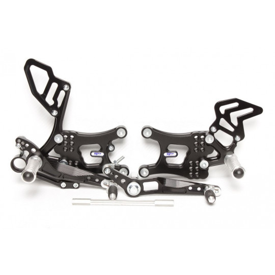 Commandes reculées PP Tuning Yamaha R6 07-16 standard 