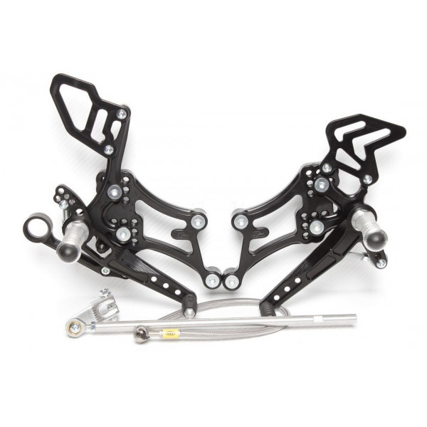 Commandes reculées PP Tuning Yamaha YZF125R 08-17