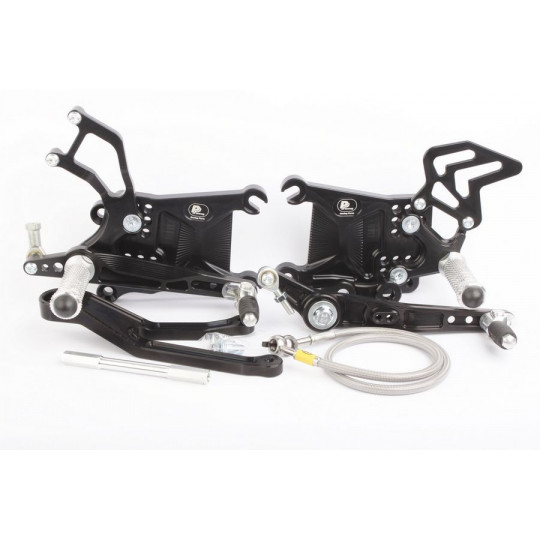 Commandes reculées PP Tuning Endurance pour Yamaha R1 20-23