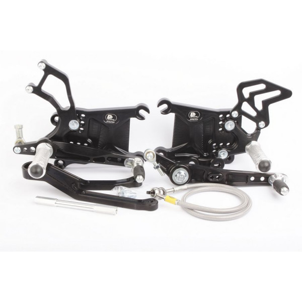 Commandes reculées PP Tuning Endurance pour Yamaha R1 20-23