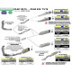 Ligne complète et au détail Arrow Compétition Kawasaki ZX6R 636 13-16 - Silencieux GP2 - Full Titanium - 71005GP
