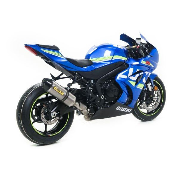 Ligne complète compétition Suzuki GSXR 1000 17-18 - Ligne complète Compétition Race-Tech Titane - Embout Carbone - 71161CKZ 