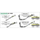 Ligne complètes Arrow Compétition Kawasaki ZX10RR 17-18 - Collecteur Titane - Silencieux Race Tech - 71167CKZ