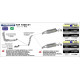 Echappement au détail Arrow Compétition Yamaha R1 07-08 - Collecteur Racing - Non homologué - 71364MI
