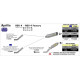 Echappement au détail Arrow Compétition Aprilia RSV4 RR-RF 17-18 - Raccord de collecteur Inox - 71674MI