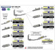 Ligne au détail Arrow Compétition Yamaha R6 08-11 - Silencieux Thunder Titane - Embout Carbone - 71701PK