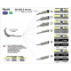 Ligne au détail Arrow Compétition Honda CB 600 F Hornet 07-13 - Silencieux Thunder Alu - Embout Carbone - 71722AK