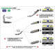Ligne au détail Arrow Compétition Kawasaki Z 800 13-16 - Silencieux X-Kone Chromé - Embout Carbone - 71723XKI
