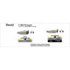 Silencieux Arrow Compétition Ducati 899-1199 12-15 - Silencieux Works Titane - Embout Carbone - 71836PK