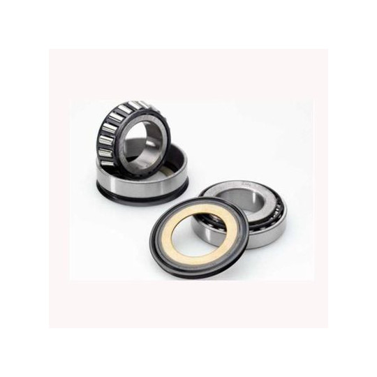 Kit roulements de colonne de direction avec cache poussière All Balls Racing - Kawasaki ZX6R 636 98-02
