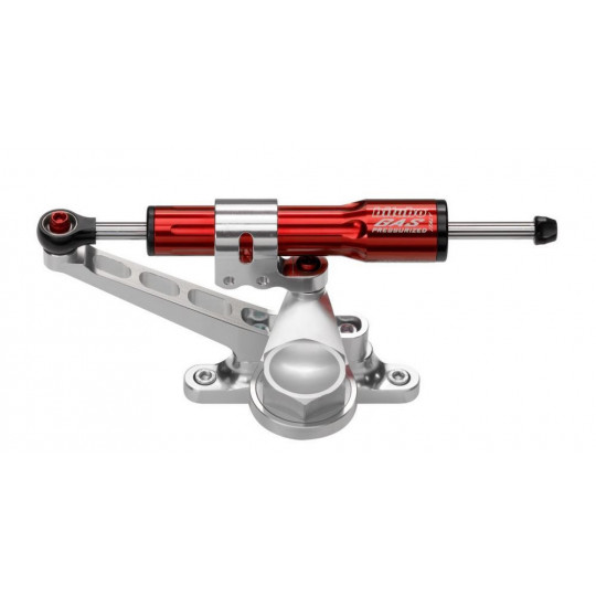 Amortisseur de direction Bitubo complet Suzuki GSR 750 11-16 (position transversale) Rouge