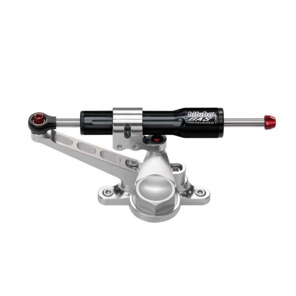 Amortisseur de direction Bitubo complet Suzuki GSXR 600 et 750 06-07 (position origine) Noir