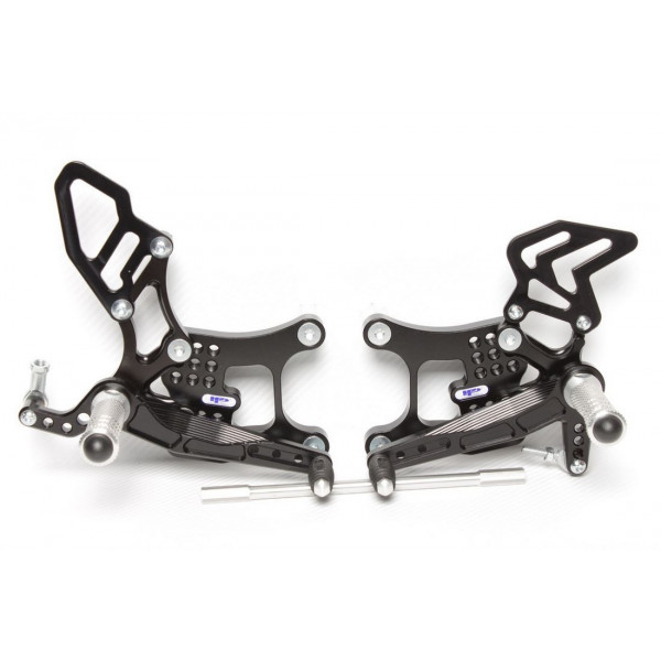 Commandes reculées PP Tuning Kawasaki ZX6R 03-04