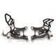 Commandes reculées PP Tuning Kawasaki ZX6R 03-04