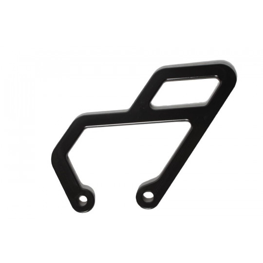 Pièces détachées pour commandes reculées PP Tuning - Protection de talon gauche alu vis M6 entraxe 46mm
