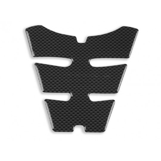 Protection de réservoir centrale V-Parts Basic 1 pièce look carbone petit modèle