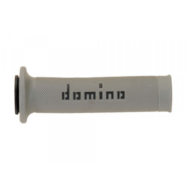 Poignées revêtement racing Domino - Gris-noir