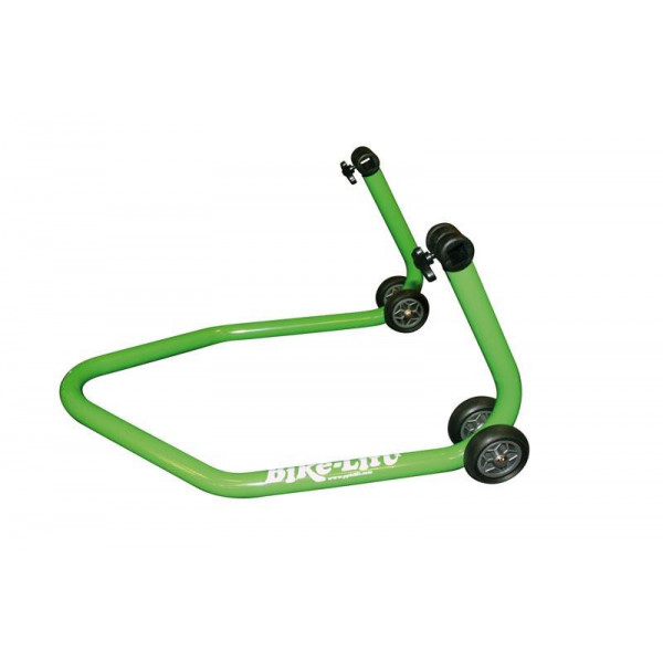 Béquille arrière universelle BikeLift Vert Supports caoutchouc (patins)