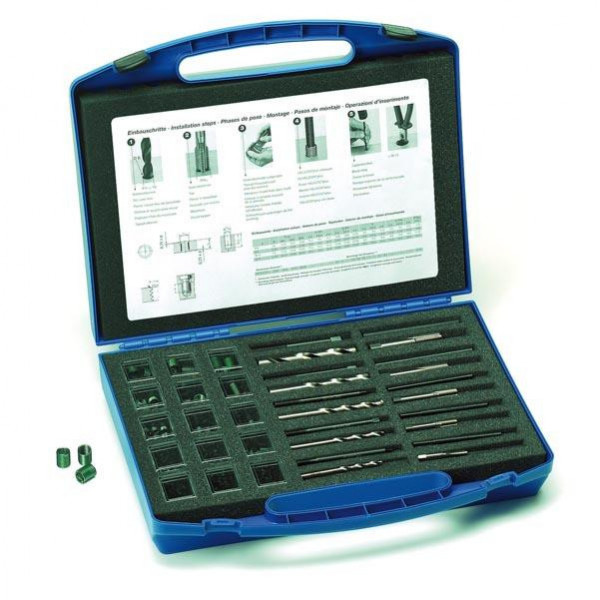 Coffret de réparation filetage HeliCoil (230 pièces)